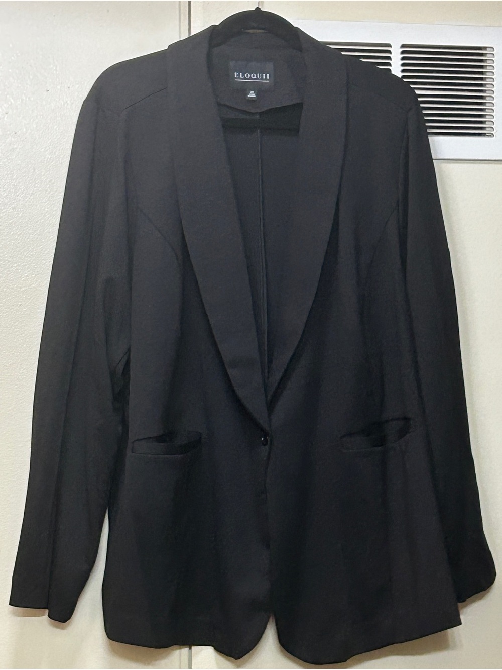 NWT Eloquii Women's Black Blazer size 28
